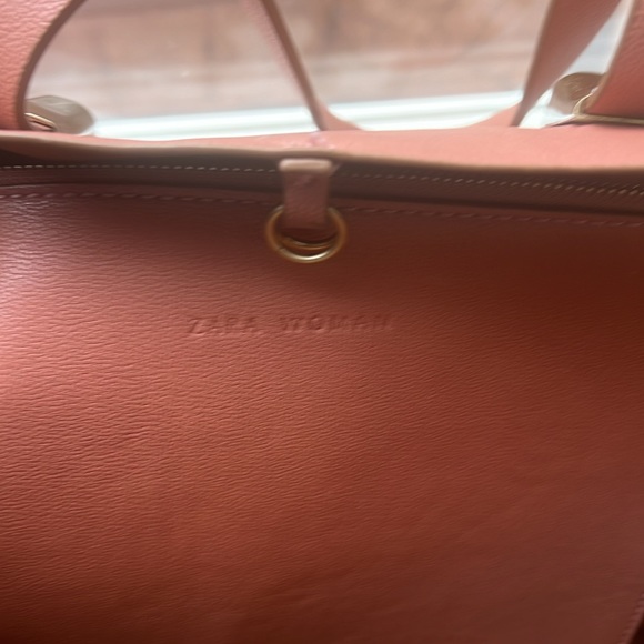 ZARA LARGE WOMAN VEGAN LEATHER TOTE - Picture 6 of 13